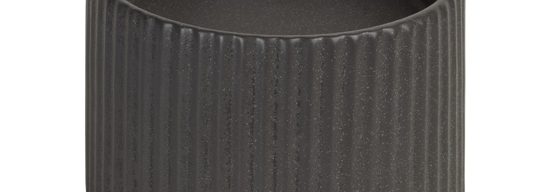 SENSE - Keramische kattenvoerbak - One Size - Zwart, Merengue en Beige