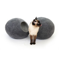 Kivikis Kivikis Cat House Grau