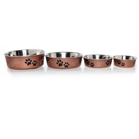 Loving Pets Loving Pets Metallic Bella Bowl Copper