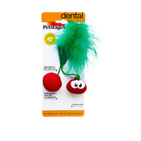 Petstages Dental Cherries Red