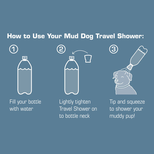 Kurgo Kurgo Mud Dog Travel Shower
