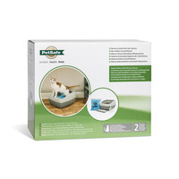 PetSafe® PetSafe® Deluxe Katzentoilette mit Kristall- Katzenstreu