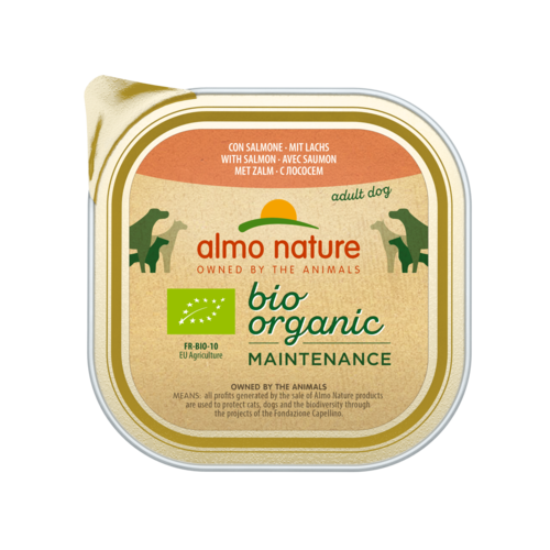 Almo Nature Almo Nature Dog Bio Organic Wet Food - Maintenance - 9 x 300g