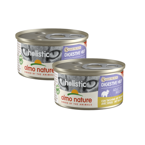 Almo Nature Almo Nature Cat Holistic Wet Food - Digestive Help - 24 x 85g