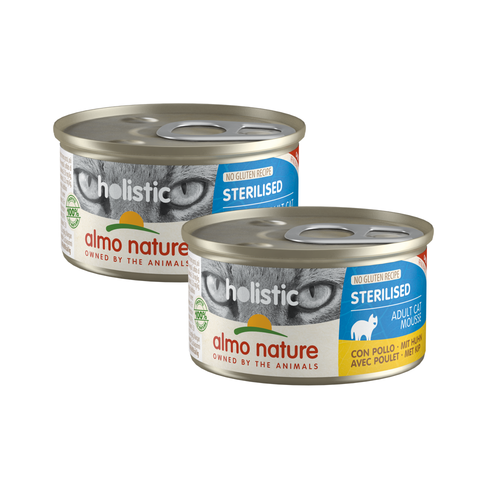 Almo Nature Almo Nature Katze Nassfutter - Sterilised - Hühnchen 85g