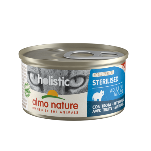 Almo Nature Almo Nature Cat Holistic Wet Food - Sterilised - 24 x 85g