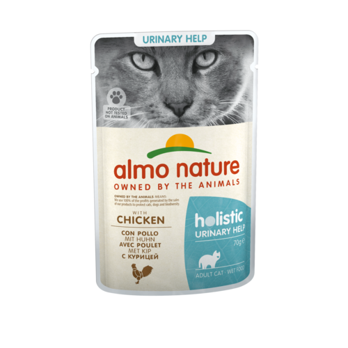 Almo Nature Almo Nature Cat Holistic Wet Food - Urinary Help - Pouch - 30 x 70g