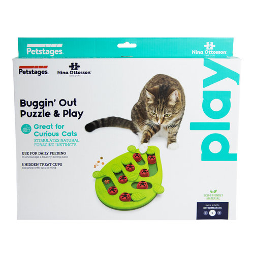 Petstages Petstages Cat Puzzle & Play Buggin Out