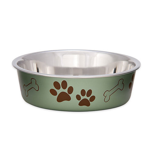 Loving Pets Loving Pets Bella Bowl - Artichoke