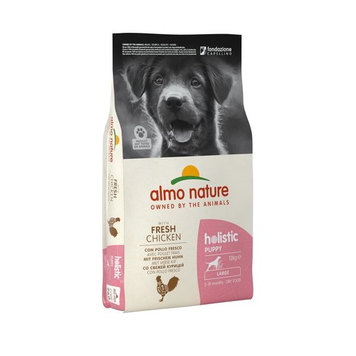 Almo Nature Almo Nature Hond Holistic Dry Food Small Dog Breeds - Puppy - Chicken M/L