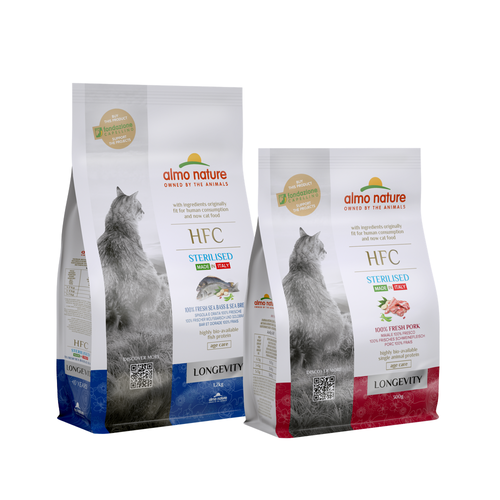 Almo Nature Almo Nature Cat HFC Dry Food - Longevity - Sterilised