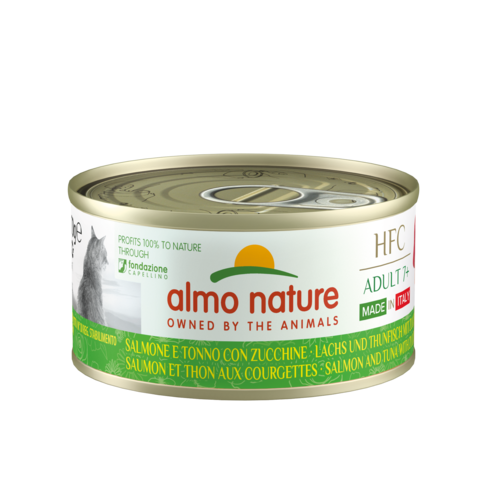 Almo Nature Almo Nature Cat HFC Wet Food - Complete  Adult 7+ - Made in Italy - 24 x 70g