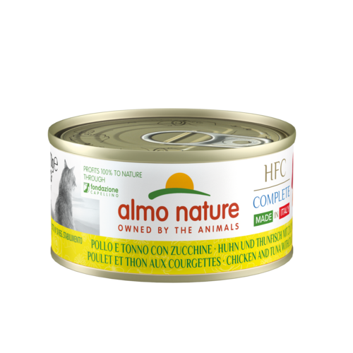 Almo Nature Almo Nature Katze HFC Nassfutter  - Complete - Made in Italy - 24 x 70g