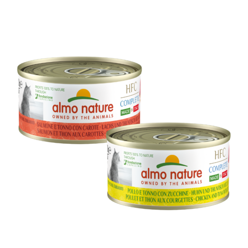 Almo Nature Almo Nature Cat HFC Wet Food - Complete - Made in Italy - 24 x 70g
