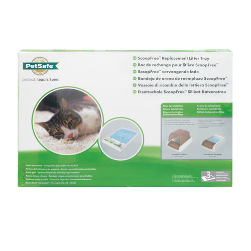 PetSafe® Petsafe ScoopFree® Replacement Blue Crystal Litter Tray (3-Pack) - Nachfüllpack