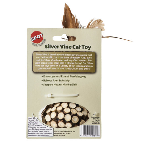 Spot Spot Silver Vine Chunky Cat Toy Assorted