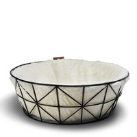 BeOneBreed Metal Wire Cat Basket and Foam Cushion BeOneBreed BeOneBreed Metal Wire Cat Basket and Foam Cushion