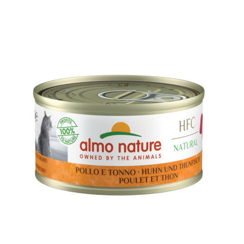 Almo Nature Almo Nature Katze HFC Nassfutter - Natural - 24 x 70g