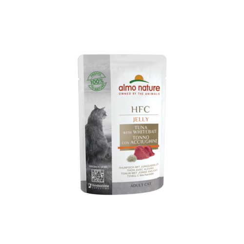 Almo Nature Almo Nature Katze HFC Nassfutter - Jelly - Pouch  24 x 55g