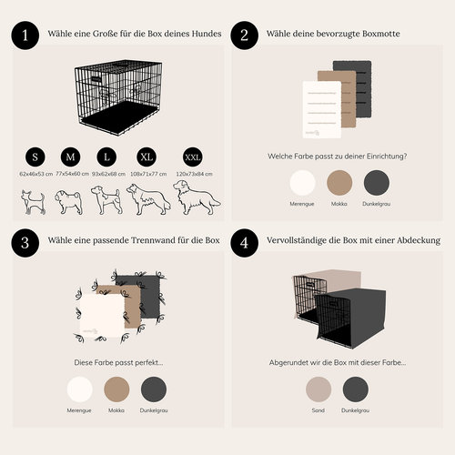 District 70 District 70 SHERPA Crate - zweitürige Hundegitterbox