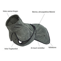 RukkaPets Comfy Knit Jacket RukkaPets RukkaPets Comfy Knit Jacket