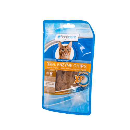 Bogar bogadent® DENTAL ENZYME CHIPS CHICKEN Katze 50 g (8x)