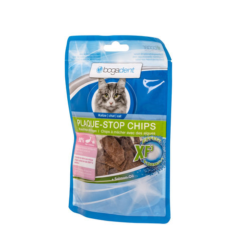 Bogar bogadent® PLAQUE-STOP CHIPS FISH Katze 50 g