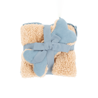 Scruffs Cosy Blanket & Bone Toy Set