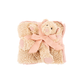 Scruffs Cosy Blanket & Bear Toy Set