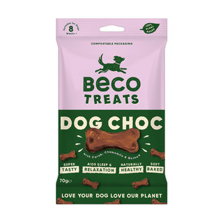 Beco Treats - Dog Choc mit Kamille & Quinoa 1 x 70g