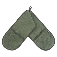 RukkaPets MEDEA ECO POCKET TOWEL - Handtuch mit Taschen - Olive RukkaPets RukkaPets MEDEA ECO POCKET TOWEL - Handtuch mit Taschen - Olive