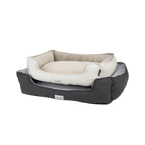 Scruffs® Scruffs - Harvard Memory Foam orthopädisches Box Bett - XL - Graphitgrau