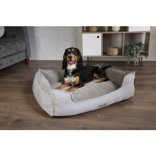 Scruffs® Scruffs - Harvard Memory Foam orthopädisches Box Bett - XL - Graphitgrau
