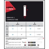 RukkaPets LUMINOUS TUBE - Leinenhülle - Regebogenfarben RukkaPets RukkaPets LUMINOUS TUBE - Leinenhülle - Regebogenfarben