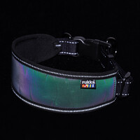 RukkaPets LUMINOUS SOFT COLLAR - Hundehalsband - Regenbogenfarben RukkaPets RukkaPets LUMINOUS SOFT COLLAR - Hundehalsband - Regenbogenfarben