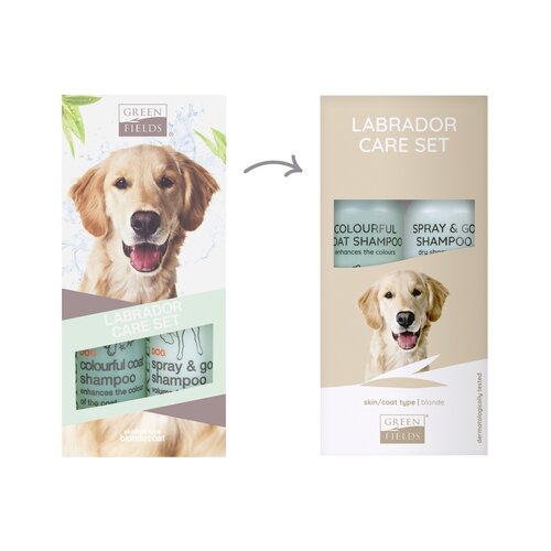 Greenfields Greenfields Labrador Care Set (Blonde Coat) 2x250ml