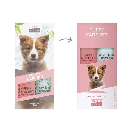 Greenfields Greenfields Puppy Care Set 2x250ml