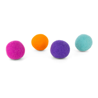 District 70 District 70 Felt Ball Toys - Wollfilzbälle - Katze (4x35MM)