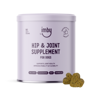Imby Pet Food - Hip & Joint Supplement for Dogs - 270g - Pastel Purple