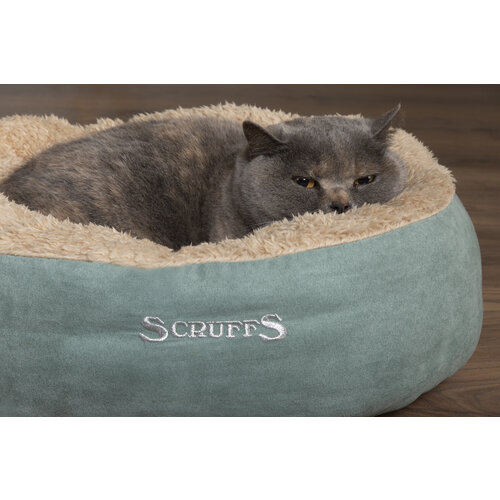 Scruffs® Display Cosy Cat Bed Combo - 6 x Grey, 6 x Sand, 6 x Green, 6 x Brown