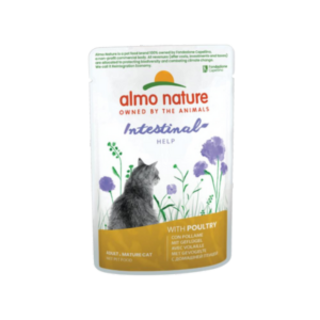 Almo Nature Cat Holistic Wet Food - Digestive Help -  Pouch - 30 x 70g