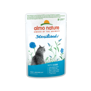 Almo Nature Katze Nassfutter - Sterilised - 30x70g