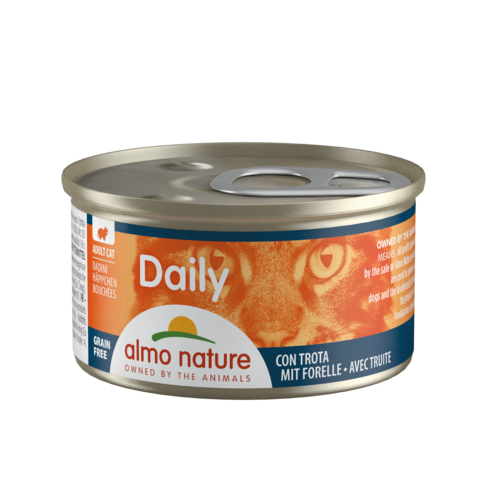 Almo Nature Daily Menu Nassfutter Katze - Würfel - Dose - 24 x 85g