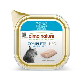 HFC Complete Nassfutter Katze - "Sterilised" - Würfel 17 x 85g