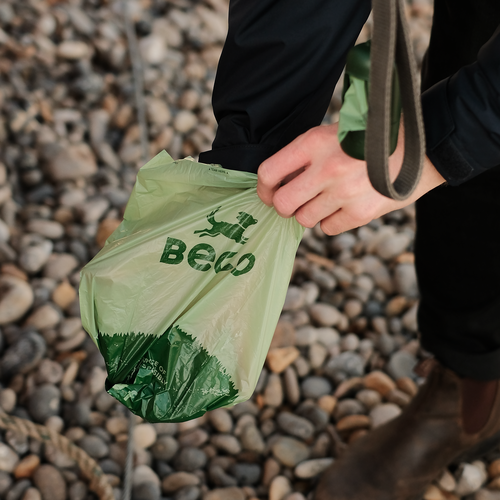 Beco Kotbeutel Recycled - Unparfümiert - Display 30 x Einzelrolle