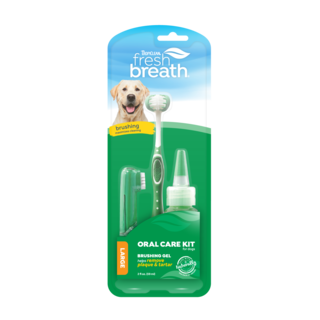 Tropiclean Fresh Breath - Oral Care Kit for Dogs - 59ml