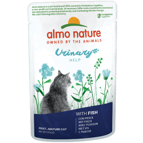 Almo Nature Katze Nassfutter - Urinary help - 30 x 70g
