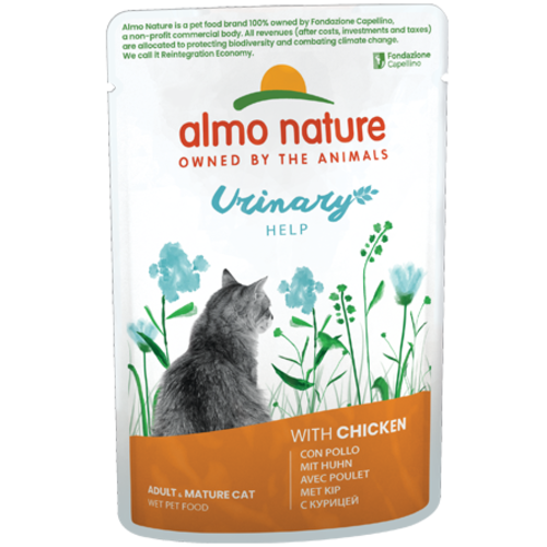 Almo Nature Katze Nassfutter - Urinary help - 30 x 70g