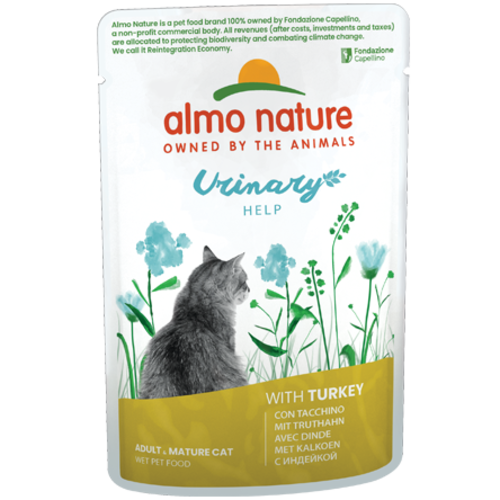 Almo Nature Katze Nassfutter - Urinary help - 30 x 70g