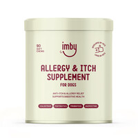 Imby - Allergy & itching supplement for dogs, 270 g, pastel yellow Imby Imby - Allergy & itching supplement for dogs, 270 g, pastel yellow